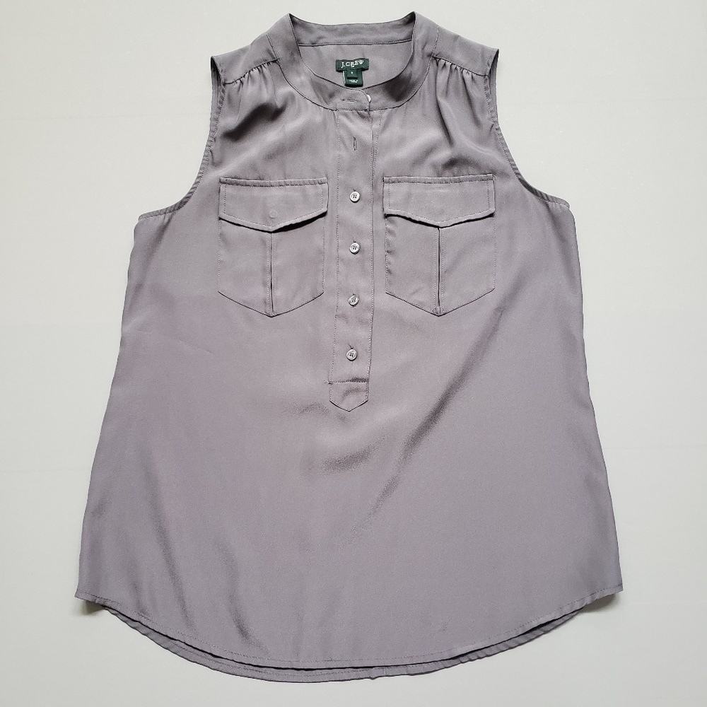J Crew Sleeveless Popover